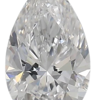 0.71 Carat D VS2 Pear Lab Diamond For Sale