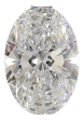 2.07 Carat D VVS1 Oval Lab Diamond on Sale