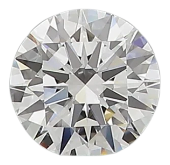 0.56 Carat E IF Round Natural Diamond on Sale