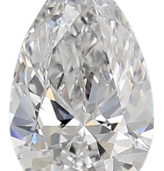 0.71 Carat D VS1 Pear Lab Diamond For Sale