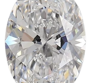 1.58 Carat D VVS2 Oval Lab Diamond Hot on Sale