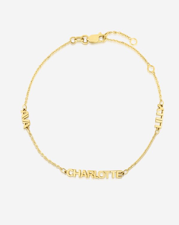 Personalized Multi-Name Bracelet Discount