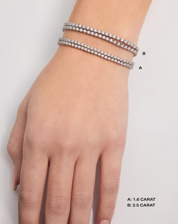 Multiway Tennis Necklace + Double Wrap Bracelet Hot on Sale